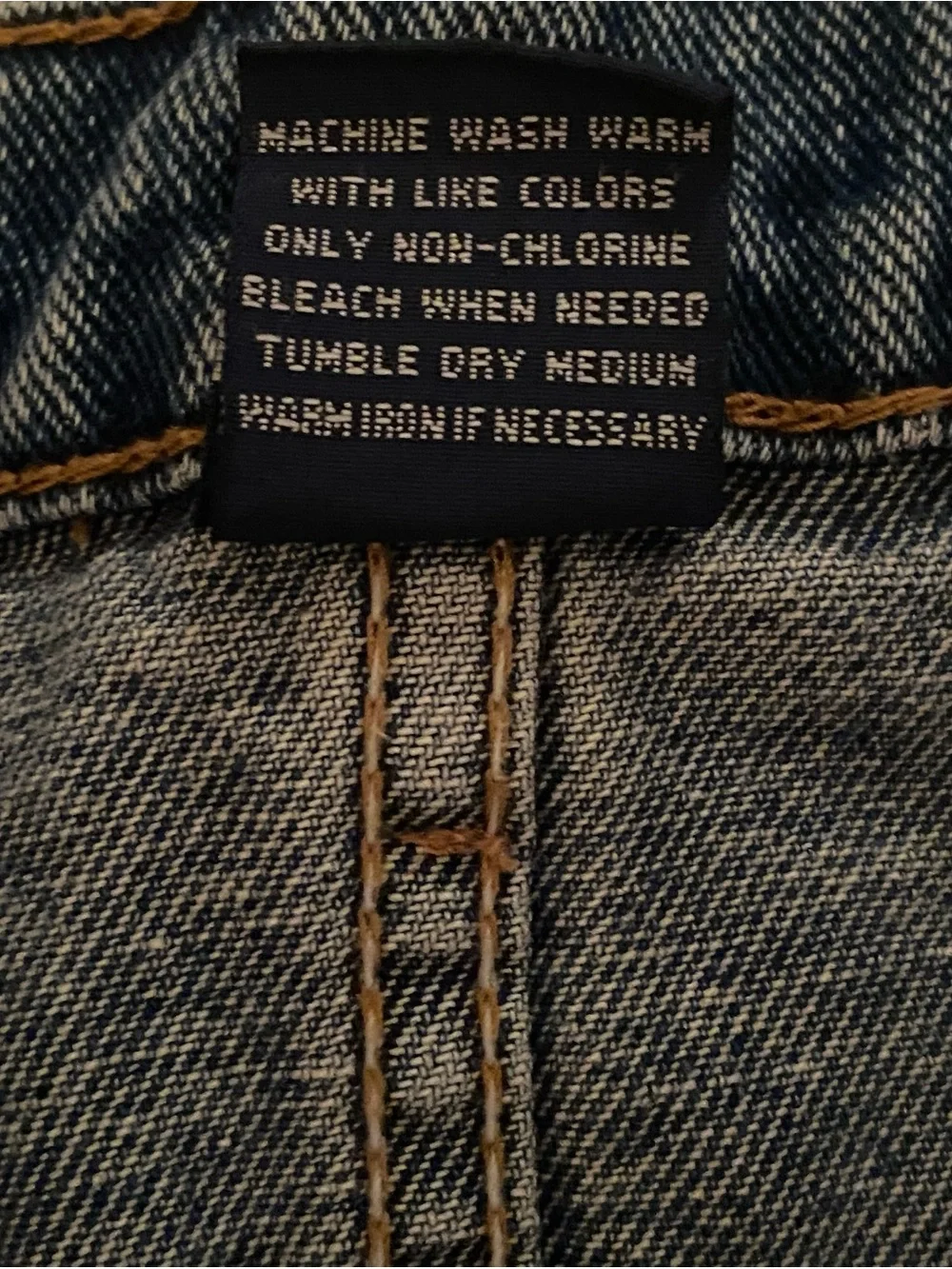 Full Blue Men's Straight Jeans in Classic Blue Denim, 36x32 - Picture 6 of 7